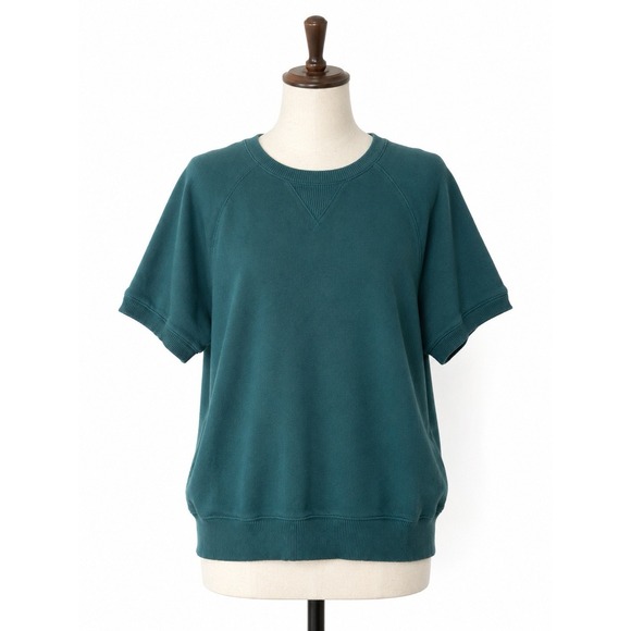 Brooks Brothers Other - Brooks Brothers Red Fleece French Terry Green Short Sleeve Sweatshirt Sz XL